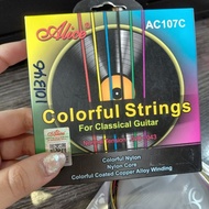 AC107C-N Colourful strings for classical guitar 028 - 043