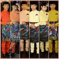 BAJU MELAYU SLIM FIT BY ELRAH EXCLUSIVE (ULTIMATE 2.0) YELLOW/ ORANGE/ NUDE/ CREAM/ MUSTARD/ GOLD