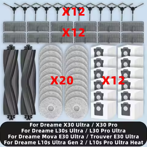 Compatible For Dreame Mova E30 Ultra / L10s Ultra Gen 2 / L10s Pro Ultra Heat / X30 Ultra Spare Part