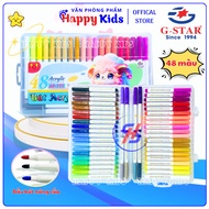 Box of 48 Acrylic Marker Colors Todo Suyo AP777-48M Large Ink Capacity, Writing and Drawing on All S