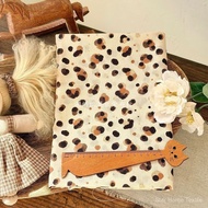 <[heronsbill] Cotton Leopard Print Fabric - Versatile for Crafting & Fashion