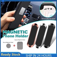 Magnetic Car Phone Holder Magnet Mount Mobile Cell Phone Stand Zinc Alloy Telephone Gps Support For Xiaomi Huawei Samsung Car Holder 【bluey】