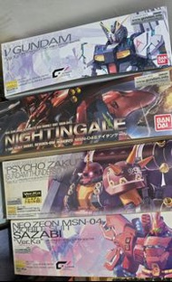 Bandai MG/RE 1/100 (彩透會埸限定版，Sabi,nu gundam),夜鶯,精神渣古