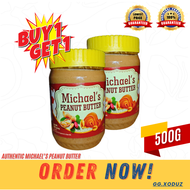 Authentic Michael's Peanut Butter - 500g Pure & Creamy Natural Homemade Protein Spread