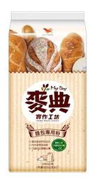 [整箱含運] 統一 麥典 麵粉 實作工坊 麵包專用粉 1kg (500g*2) *12包 N-109