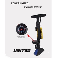 Pompa Sepeda Pompa Motor Sepeda Listrik United Pm-8801 Diameter Free