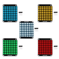 HT16K33 8X8 Matrix Common Cathode LED Dot Matrix Display Module I2C Interface LED Display Control Mo