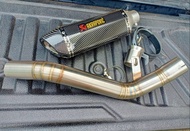 ท่อไอเสียมอไซ ท่อนินจาZX25R ชุดท่อปลายท่อ KAWASAKI Ninja ZX-25R(นินจา แซดเอ็กซ์ 25อาร์)+ปลายท่อAK 14