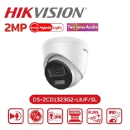 Hikvision DS-2CD1323G2-LIUF/SL Hikvision 2MP Smart Hybrid Light Turret Network Camera - 2 Way Audio