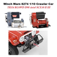 Winch Warn 8274 1/10 Crawler Car Trxs TRX4 RC4WD D90 Axial SCX10 II III