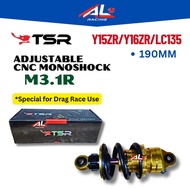 TSR KZR Y15ZR LC135 Y16ZR 190MM CNC Alloy Monoshock M3.1R Adjustable yamaha y15 y16 lc racing