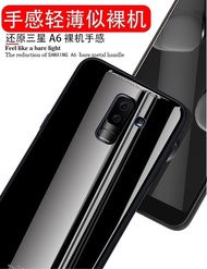 Case Samsung A6 plus - Samsung A6 Plus Back Cover Glass Case