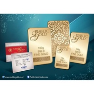 [ PUBLIC GOLD INDONESIA ] Public Gold PG Gold Bar (10 Gram) (Au 999.9) 24K
