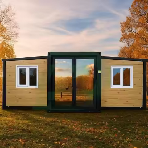 Australia Standard High Quality Luxury Living Villa Prefabricated Mobile Tiny Home Higher Ceiling Ex