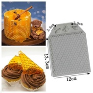 4D JELLY MOLD - HONEYCOMB SILICON MOLD 2102