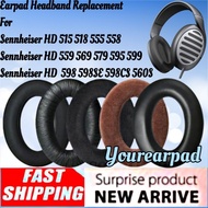 Earcup Foam Earpad Cushion Sennheiser HD515 HD518 HD555 HD558 HD559 HD569 HD579 HD595 HD598 HD599 HD
