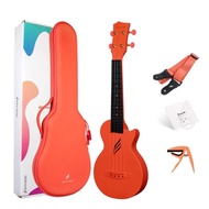 Enya Nova U Mini Ukulele (Soprano) with free matching gigbag strap capo and strings