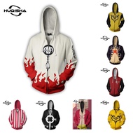 New Zipper Hoodies One Piece Anime 3D Printed Fashion Casual Sweatshirts Sports Outerwear Cosplay Costume
