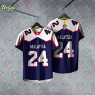 【Customized jersey name】NFL RETRO JERSEY 2025 Choii Baju Tshirt Lelaki Thailand Viral Custom Jersey 