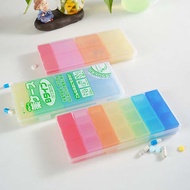 medicine box pill cutter Japan Imported Portable Pill Box Mini Sub-Packing Medicine Box Seven Days a