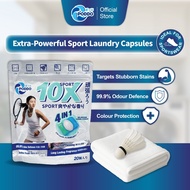 PODDO Sport Bio-Enzymes Laundry Capsule Refill Pack - Active Fresh