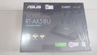 幾乎全新原裝行貨ASUS AX3000 RT-AX58U smart WiFi 6 (802.11ax) WiFi Router無綫線路由器，只拆盒未使用，幾乎全新有單有3年保養，購於2025年6月1