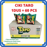 Ciki Taro Net 1 dus 60pcs Murah Rasa Rumput Laut Gurih Cemilan