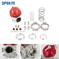 44mm 1Set Red External Cooled Turbo Wastegate Kit MVR44 V-Band External Wastegate Performance with S