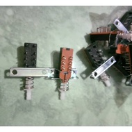 TOMBOL Dpdt switch on off..dpdt button 2x3..6 pin