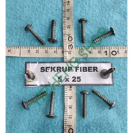 5X25 MOTORCYCLE FIBER SCREWS