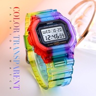 SKMEI Fashion Women's LED Digital Watch 5Bar Waterproof Casual Sports Chrono Watch Ladies Complete Calendar Alarm Clock Color Watch