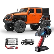 รถบังคับ Off-road 4x4 1/10  ระบบเซอร์โว รถบังคับออฟโรด รถบังคับวิทยุ 4WD RC 2.4 Ghz MN 222 a สีส้ม O