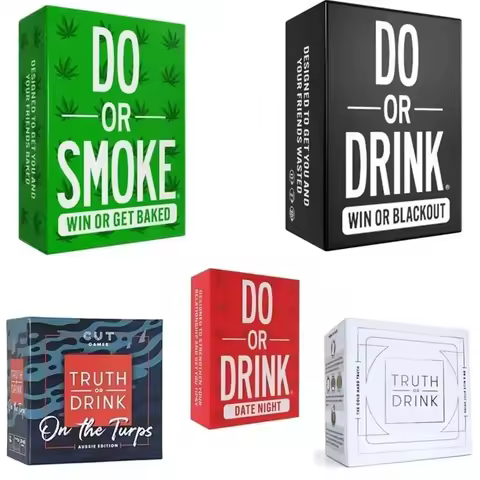 Truth or Drink English Board Games Truth or Drinking Card Games Friends Party Board Game Card Do or 
