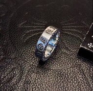 🍠Chrome Hearts 歐美復古 925銀 戒指 男款 銀色
