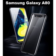 Samsung Galaxy A80 Transparent Crystal Clear Phone Case Casing Cover