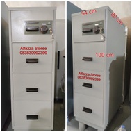 RFP Fireproof CHUBB 4 Laci Brankas Filling Cabinet Tahan Api Bekas