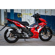 TEM DÁN BMW HP4 S1000RR XE WINNER X V3 MÀU ĐỎ HRC ĐỎ ĐEN