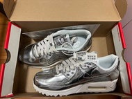 婚紗波鞋 Nike AIR MAX 90 SP 白金色 運動鞋 結婚 全新 標籤未拆 EUR37.5