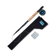 REYR Gear - FIRST CAST Fly Rod, Telescoping Travel Fly Rod and Reel Combo, Portable Fly Fishing Gear
