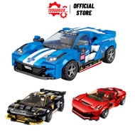 Speed Champions F GT, Fefari F8, Lambo huracan assembly toys, racing car assembly toys - 1996BRICK