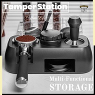 Universal Coffee Tamper Station 51/54/58mm Barista Tool ABS Multifunction Coffee Tamper Base Holder