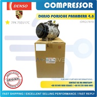 ORIGINAL DENSO PORSCHE PANAMERA 4.8 2010 7PK 74SEU17C COMPRESSOR ( 1495 / 7870 )