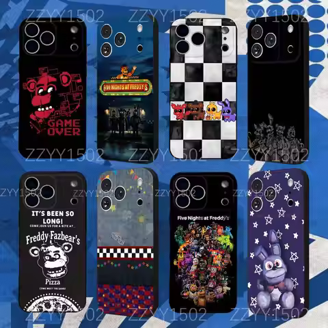 FNAF F-Five N-Nights at-Freddys For iPhone 17,16,15,14,13,12,X,XS,8,7,Pro,Max,Plus,E,SE4,Air,Mini Pr