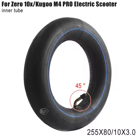 255x80 For Kugoo Kirin G2 Max KUGOO Kirin G3 Pro Electric Scooter 10x3.0 Inner Tube Parts Repair Rep
