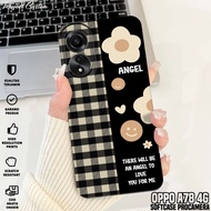 OPPO A78 4G Softcase - Case OPPO A78 4Ghp (FLOWER) Silicone OPPO A78 4Ghp - Casing OPPO A78 4Ghp - C