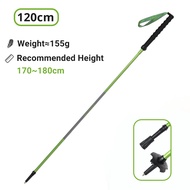 MAP BROTHER M3031 อลูมิเนียมน้ำหนักเบา Trekking Pole สี่ส่วนพับ Quick Lock Hiking Pole Cross-Country