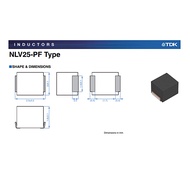 (10 Pieces) NLV25T-R27J-PF Inductor 0.27uH 0.27 Micro Henry Width Length 2x2.5x1.8mm. (Product Code 