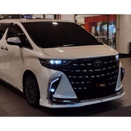 Toyota Alphard Vellfire Agh30 2016-2021 convert AH40 2023 bodykit body kit front side rear bumper sk