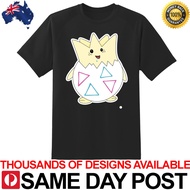 Togepi 100% Cotton Tshirt Funny Aussie Bogan Pokémon Meme