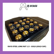Rays Lock Nut Rays Wheel Nut Rays Tyre Nut Rays Racing Nut Rays Steel Nut Nut Besi Gold